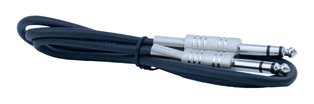 Quarter inch jack to jack 1m